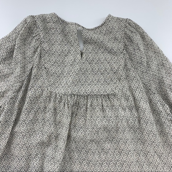 Lucky Brand Lilah Mirrored Boho 3/4 Sleeve Blouse - Picture 7 of 9